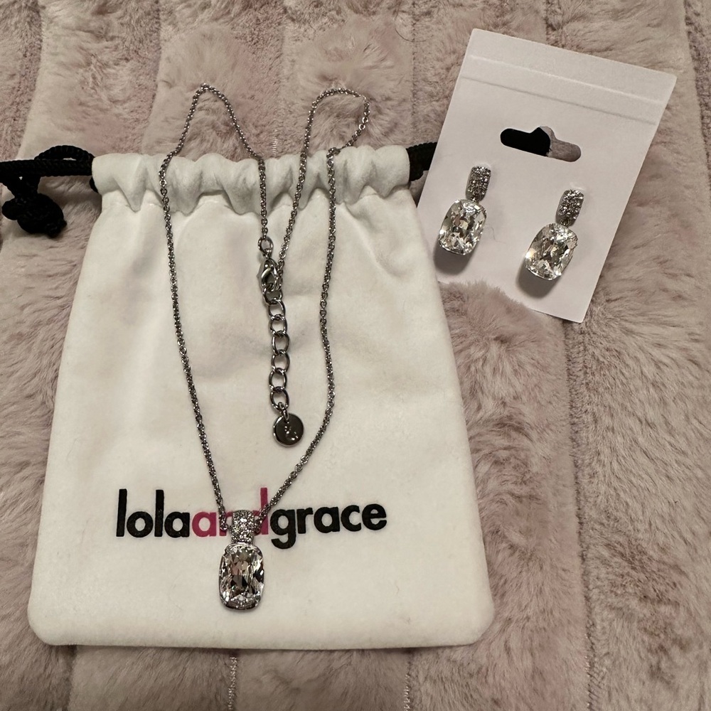 Swarovski Crysrals Lola and Grace Bridal set